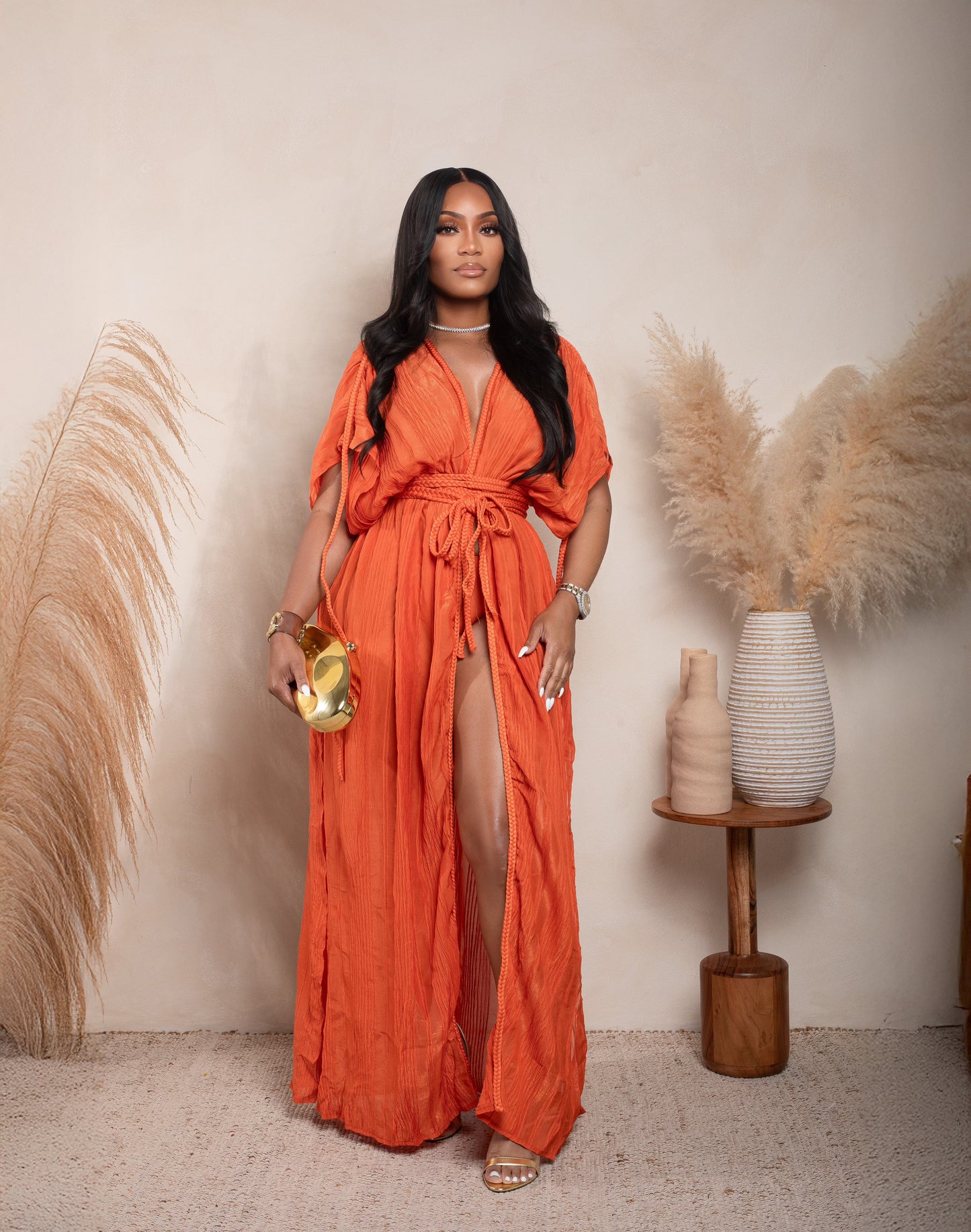 ROSE COVER UP & BOTTOM